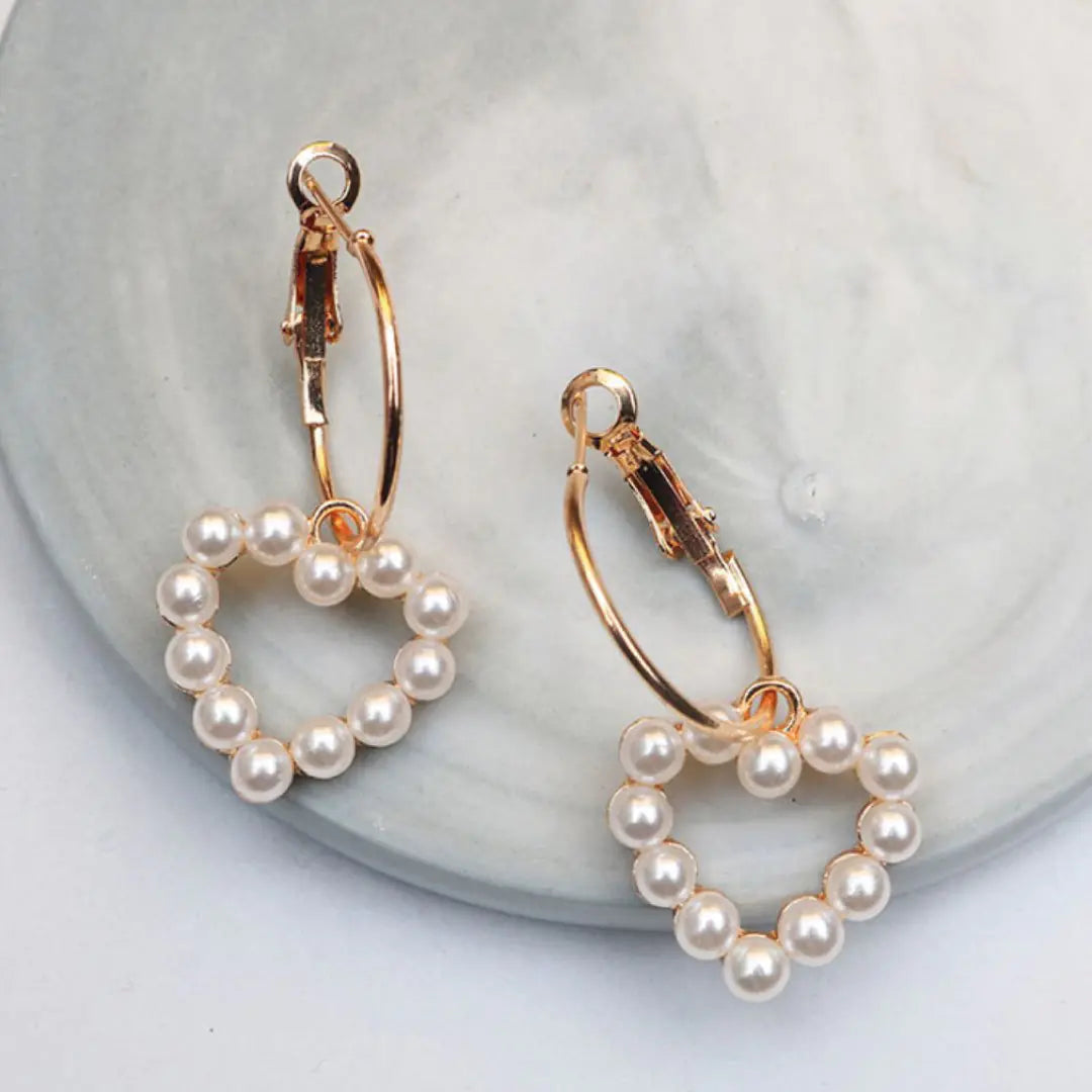 Kelly Pearl Earrings by Lilaara