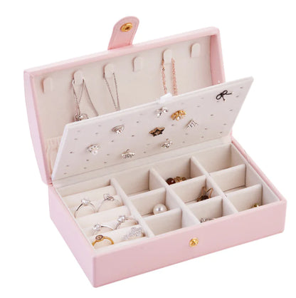 Gleeft® Double Layer Jewelry Box