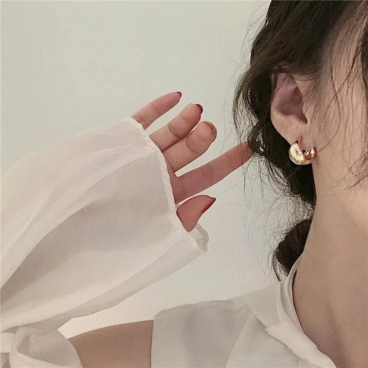 Trendy Hoop Earrings